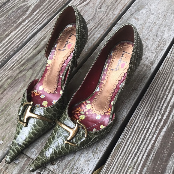 Super sexy alligator print pointy toe pump - Picture 2 of 7